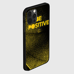 Чехол для iPhone 12 Pro Max Be positive, цвет: 3D-черный — фото 2