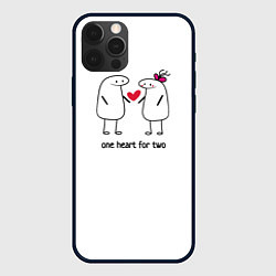 Чехол для iPhone 12 Pro Max Lovers, цвет: 3D-черный