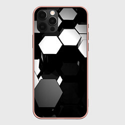 Чехол iPhone 12 Pro Max Хромированная броня сталь