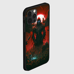Чехол для iPhone 12 Pro Max Крылатый демон, цвет: 3D-черный — фото 2