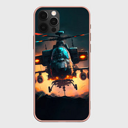 Чехол iPhone 12 Pro Max Вертолет Ка 2 - AI