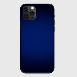 Чехол для iPhone 12 Pro Max Сапфировый градиент, цвет: 3D-черный