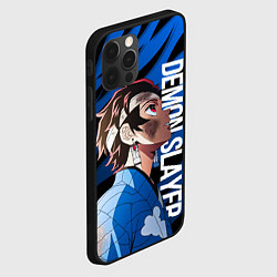 Чехол для iPhone 12 Pro Max Demon slayer - Танджиров с повязкой, цвет: 3D-черный — фото 2