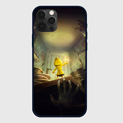 Чехол для iPhone 12 Pro Max Little Nightmares игра, цвет: 3D-черный