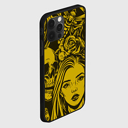 Чехол для iPhone 12 Pro Max Chicano style, цвет: 3D-черный — фото 2