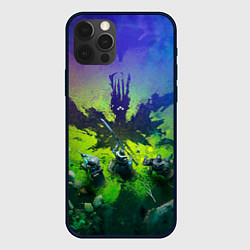 Чехол для iPhone 12 Pro Max Destiny 2 рейд, цвет: 3D-черный