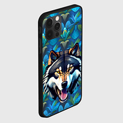 Чехол для iPhone 12 Pro Max Волк из джунглей, цвет: 3D-черный — фото 2