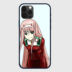 Чехол для iPhone 12 Pro Max 02 в красном, цвет: 3D-черный