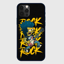 Чехол для iPhone 12 Pro Max Rock Simpson, цвет: 3D-черный