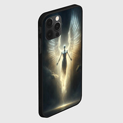 Чехол для iPhone 12 Pro Max Парящая девушка ангел, цвет: 3D-черный — фото 2
