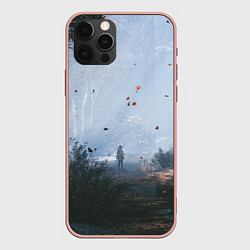 Чехол для iPhone 12 Pro Max God of War Atreus, цвет: 3D-светло-розовый