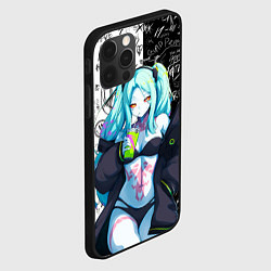Чехол для iPhone 12 Pro Max Ребекка из Киберпанка 2077, цвет: 3D-черный — фото 2