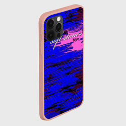 Чехол для iPhone 12 Pro Max Soft stones blye, цвет: 3D-светло-розовый — фото 2