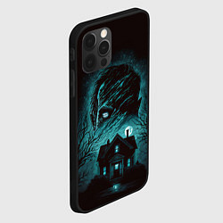 Чехол для iPhone 12 Pro Max Фильм ужасов - ночь страха, цвет: 3D-черный — фото 2