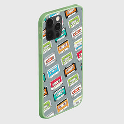 Чехол для iPhone 12 Pro Max Родом из 90х, цвет: 3D-салатовый — фото 2