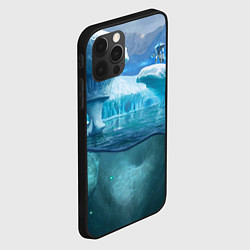 Чехол для iPhone 12 Pro Max Subnautica - КРАБ на леднике, цвет: 3D-черный — фото 2