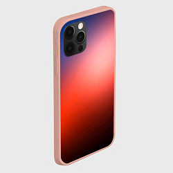 Чехол для iPhone 12 Pro Max Космический градиент, цвет: 3D-светло-розовый — фото 2