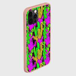 Чехол для iPhone 12 Pro Max Абстрактные кактусы, цвет: 3D-светло-розовый — фото 2