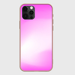 Чехол для iPhone 12 Pro Max Градиент розовый, цвет: 3D-светло-розовый