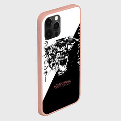 Чехол для iPhone 12 Pro Max Panther black, цвет: 3D-светло-розовый — фото 2
