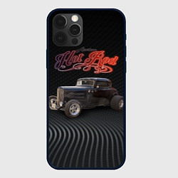 Чехол для iPhone 12 Pro Max Хот род на базе Ford модель B 1932 года, цвет: 3D-черный