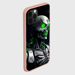 Чехол для iPhone 12 Pro Max Necron, цвет: 3D-светло-розовый — фото 2