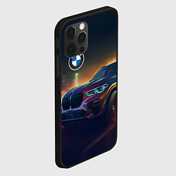 Чехол для iPhone 12 Pro Max BMW midjourney, цвет: 3D-черный — фото 2