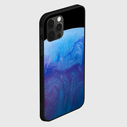 Чехол для iPhone 12 Pro Max Часть красочной планеты и космос, цвет: 3D-черный — фото 2