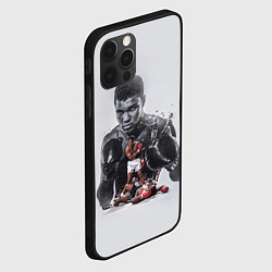 Чехол для iPhone 12 Pro Max The greatest - Muhammad Ali, цвет: 3D-черный — фото 2