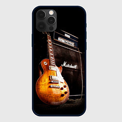 Чехол для iPhone 12 Pro Max Рокерская гитара, цвет: 3D-черный