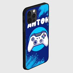 Чехол для iPhone 12 Pro Max Антон геймер, цвет: 3D-черный — фото 2