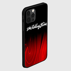 Чехол для iPhone 12 Pro Max Rolling Stones red plasma, цвет: 3D-черный — фото 2