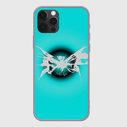 Чехол iPhone 12 Pro Max Сияние бабочки - черный - коллекция Хуф и Ся