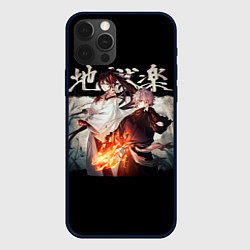 Чехол для iPhone 12 Pro Max Jigokuraku Sagiri Jigokuraku Gabimaru, цвет: 3D-черный