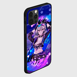 Чехол для iPhone 12 Pro Max Серебряный Волк стар рейл, цвет: 3D-черный — фото 2