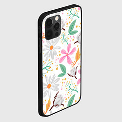 Чехол для iPhone 12 Pro Max Spring flowers, цвет: 3D-черный — фото 2