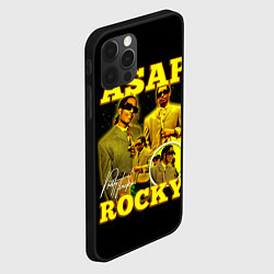 Чехол для iPhone 12 Pro Max Asap Rocky, rapper, цвет: 3D-черный — фото 2