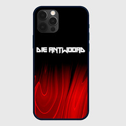 Чехол для iPhone 12 Pro Max Die Antwoord red plasma, цвет: 3D-черный