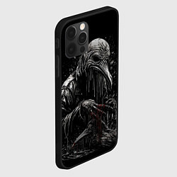 Чехол для iPhone 12 Pro Max Slipknot - Stay and bleeding, цвет: 3D-черный — фото 2