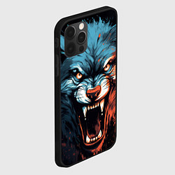 Чехол для iPhone 12 Pro Max Fantasy wolf, цвет: 3D-черный — фото 2