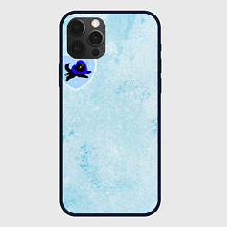 Чехол для iPhone 12 Pro Max Ледяное сердце и кошка любви, цвет: 3D-черный