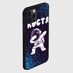 Чехол для iPhone 12 Pro Max Костя космонавт даб, цвет: 3D-черный — фото 2