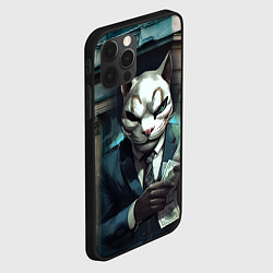 Чехол для iPhone 12 Pro Max Payday cat, цвет: 3D-черный — фото 2