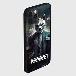 Чехол для iPhone 12 Pro Max Pay day 3 cat, цвет: 3D-черный — фото 2