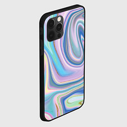 Чехол для iPhone 12 Pro Max Sea waves fantasy, цвет: 3D-черный — фото 2