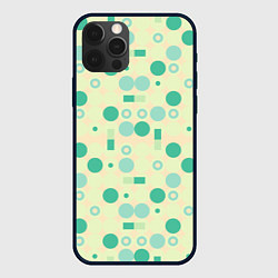 Чехол для iPhone 12 Pro Max Art green, цвет: 3D-черный