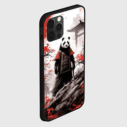 Чехол для iPhone 12 Pro Max Panda samurai, цвет: 3D-черный — фото 2