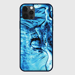 Чехол для iPhone 12 Pro Max Водная фантазия, цвет: 3D-черный