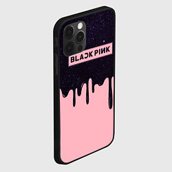 Чехол для iPhone 12 Pro Max Blackpink - oil space, цвет: 3D-черный — фото 2