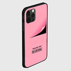 Чехол для iPhone 12 Pro Max Blackpink Square one, цвет: 3D-черный — фото 2